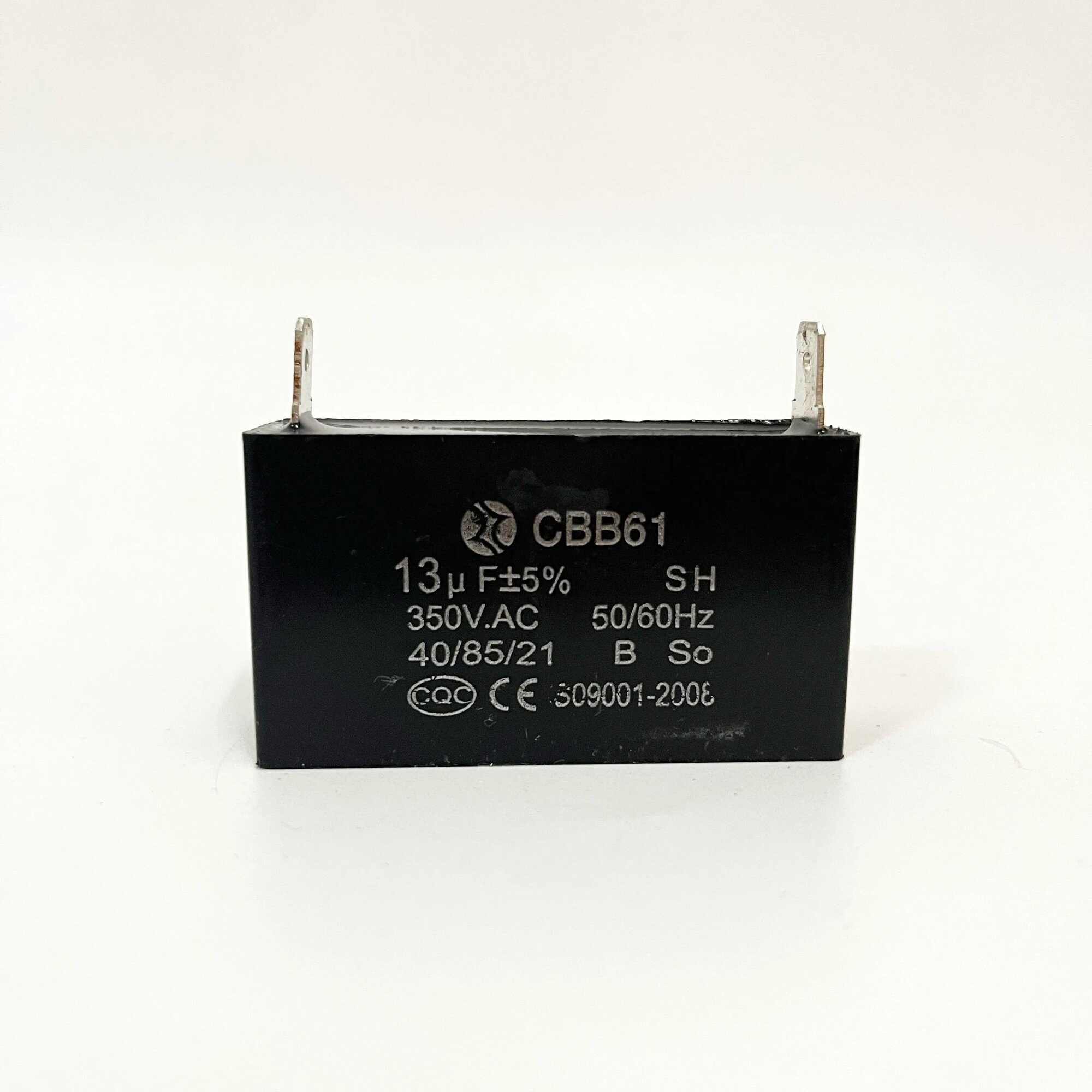 Пусковой конденсатор CBB61 13 мкФ 350В SH