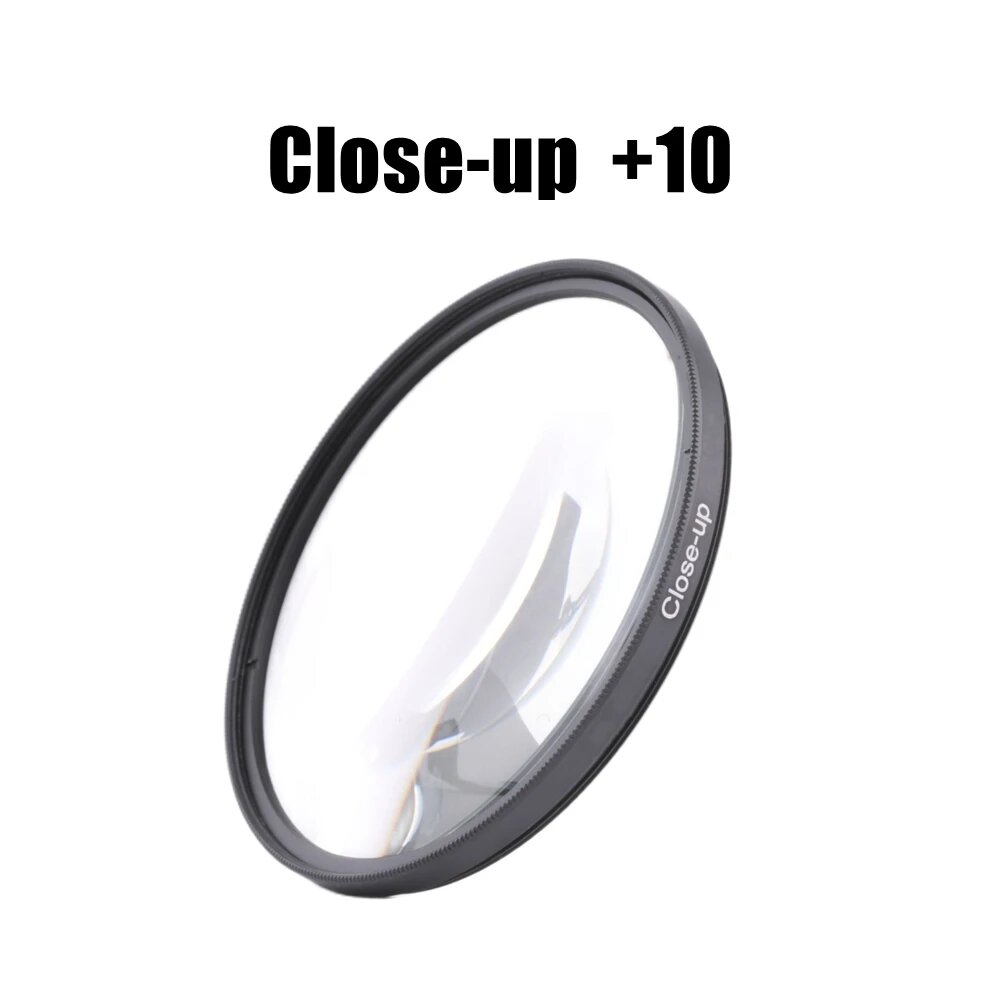 Макрофильтры CUIMD +1 +2 +4 +8 +10 для Canon Nikon Sony 67 мм, Close-up 10