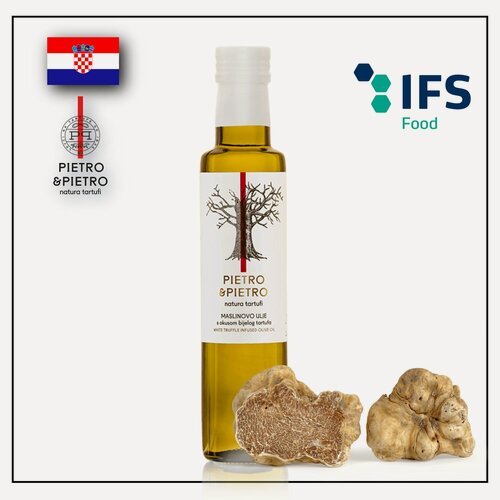 Изображение товара Трюфельное масло с экстрактом белого трюфеля PIETRO&PIETRO, 250 мл.