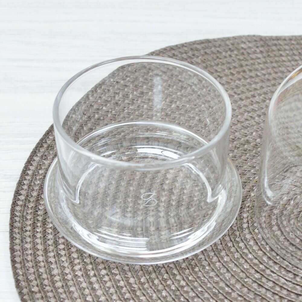 Емкость Pasabahce Basic, для меда и варенья, бесцветная, с крышкой, 500 мл — фото 1