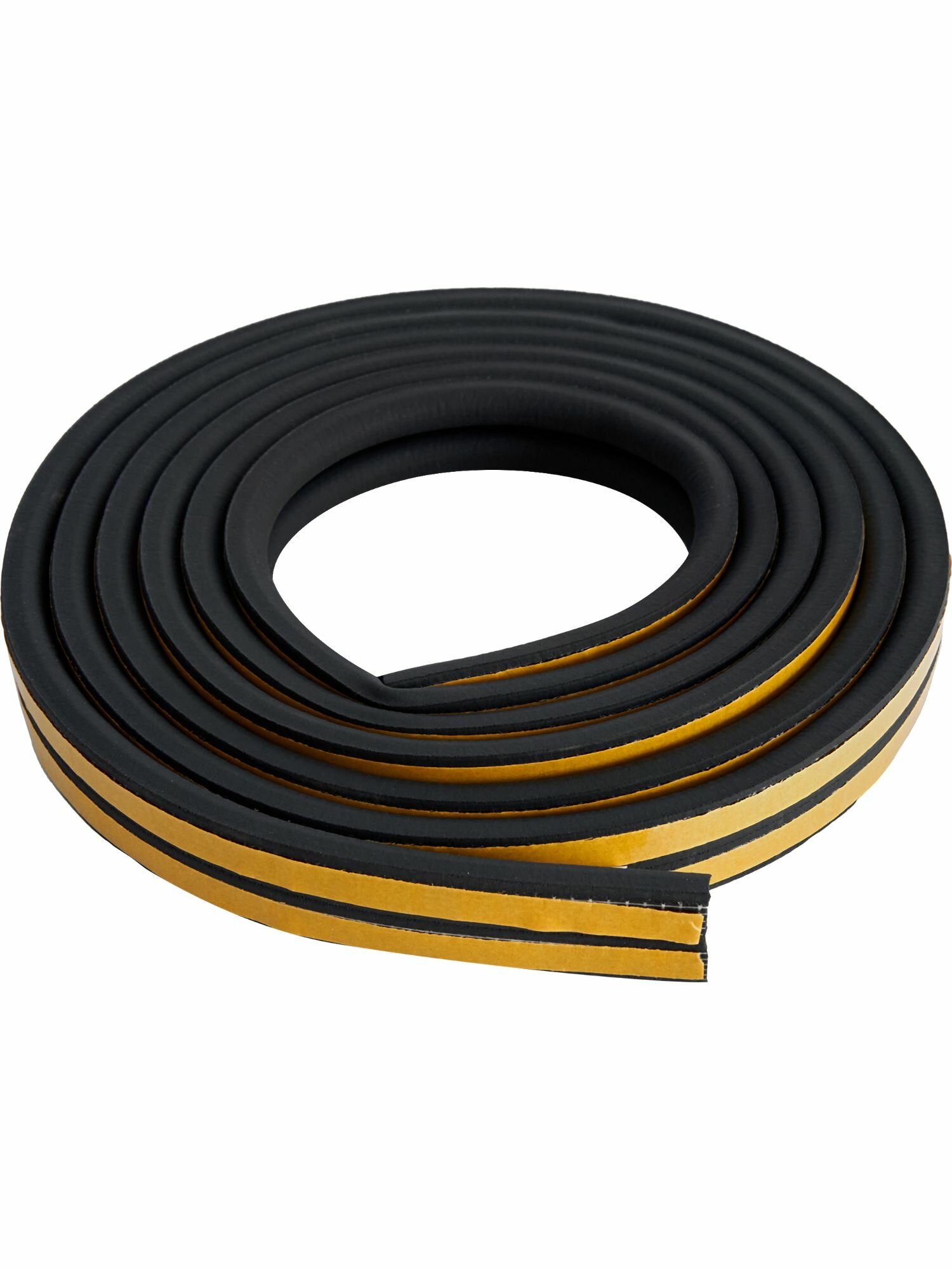 EPDM уплотнитель D 12x10 мм черный 6 м