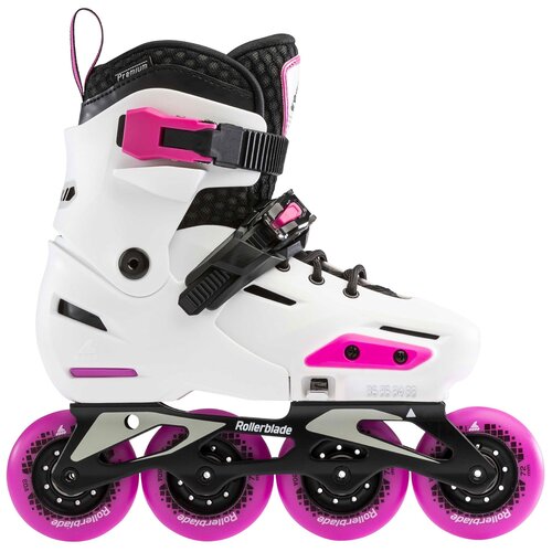 Роликовые коньки Rollerblade 2022 Apex G White/Pink (см:23,5)