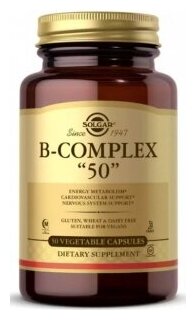   B Solgar B-Complex "50" - 50 .