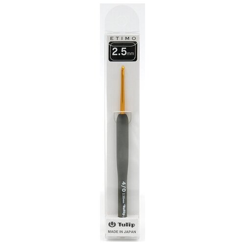 фото Крючок для вязания с ручкой etimo 2,5мм, tulip, t15-400e