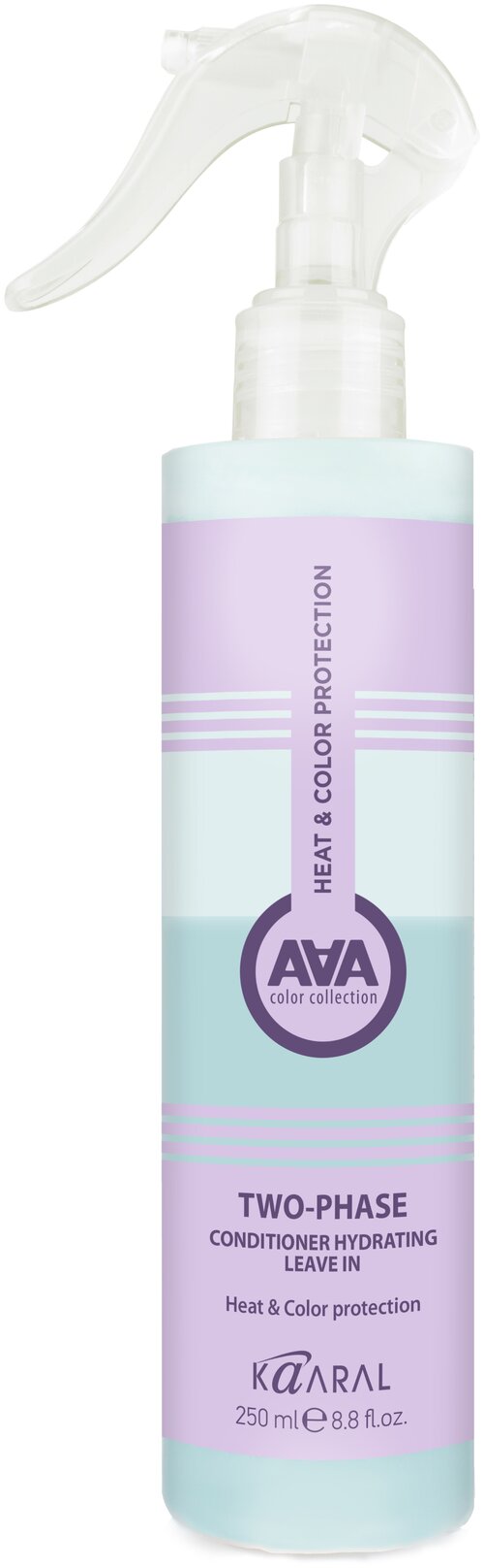 Kaaral двухфазный кондиционер-спрей AAA color collection с термозащитой, 250 мл