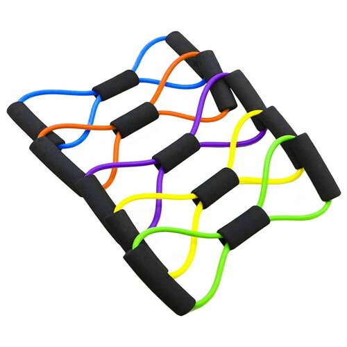 Эспандер грудной угиверсальный спортивный плечевой тренажер для фитнеса йоги и гимнастики профессиональный мужской силовой инвентарь для тренировок дома с регулируемой нагрузкой на растяжение 384₽