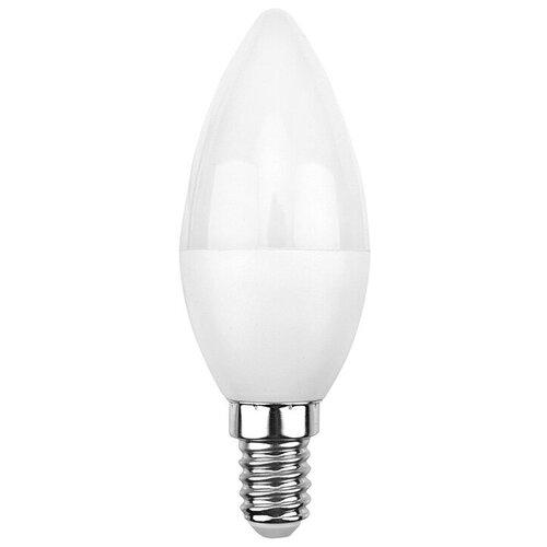 фото Лампа светодиодная rexant свеча, е14, 7,5 вт, 6500 к, холодный свет