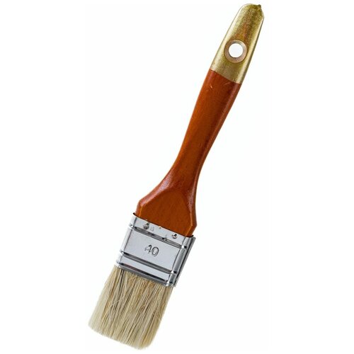 Кисть плоская Color Expert 81124012 деревянная ручка (40 мм)