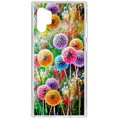 фото Чехол на samsung galaxy note 10 plus / note 10+ kruche print одуванчики / чехол для samsung / чехол с рисунком / чехол с принтом / чехол для самсунг / чехол для самсунг / бампер на гелакси / чехол накладка для гэлэкси / противоударная накладка для samsung galaxy / защита для galaxy / защита на samsung / cиликоновый чехол для samaung galaxy / пластиковый чехол на самсунг / защитный чехол для самсунг / чехольчик / защита телефона / ударопрочный чехол / галакси кruче,kruche