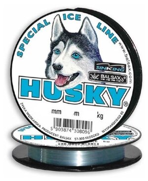 Balsax, Леска зимняя Husky 30м 0,18мм-3,52кг