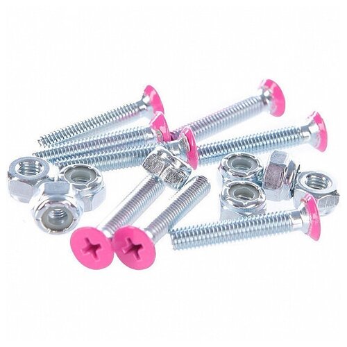 фото Набор винтов penny deck bolts, 16 шт. pink