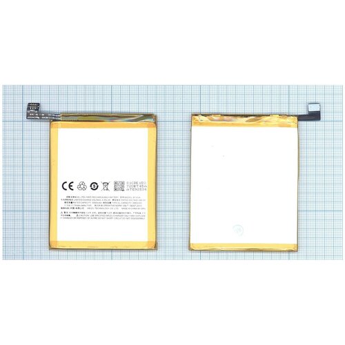 фото Аккумуляторная батарея bt45a для телефона meizu pro 5 sino power