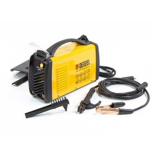 DENZEL Аппарат инверторный дуговой сварки ММА-160ID 160 А ПВР 60 диаметр электрода 16-32 мм провод 2 м Denzel 746300₽