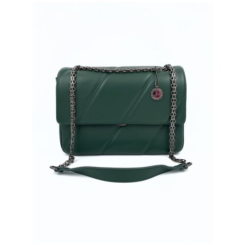 Женская сумка кросс-боди RENATO 3070-3-GREEN цвета зеленый