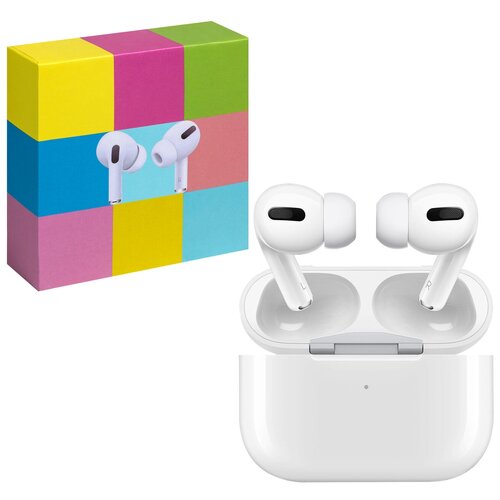 Гарнитура Bluetooth APods Pro Macaron Белая UniМаг 89000₽