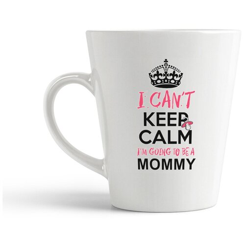 фото Кружка-латте coolpodarok "семья.я не могу сохранять спокойствие. я собираюсь быть мамой"