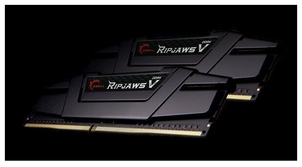 Модуль памяти DDR4 64GB (2*32GB) G.Skill Ripjaws V 3200MHz CL16 радиатор 1.35V - фото №10