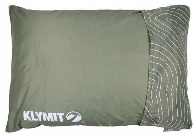 Подушка Drift Camp Pillow Large зеленая (12DRGR01D) - фотография № 2
