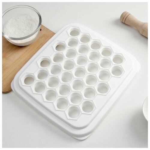 Пельменница IDEA цвет белый 848₽