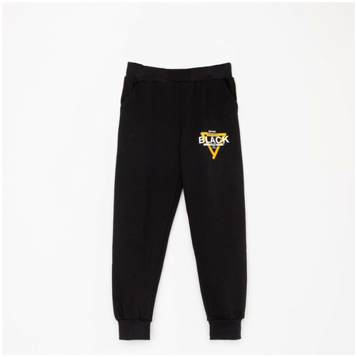 фото Брюки для мальчика а.16122a-67, цвет черный, рост 122 вереск