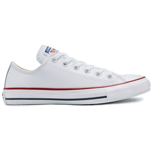 Кеды Converse Chuck Taylor All Star, демисезонные, повседневные, натуральная кожа, размер 7US (40EU), белый