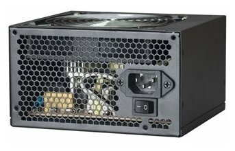 Блок питания 450W ExeGate XP450 ATX PC black 12cm fan 24p+4p 6/8p PCI-E 3*SATA 2*IDE FDD + кабель 220V в комплекте (EX284695RUS)