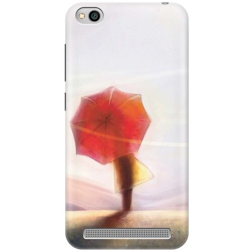 фото Re:pa накладка transparent для xiaomi redmi 5a с принтом "красный зонтик"