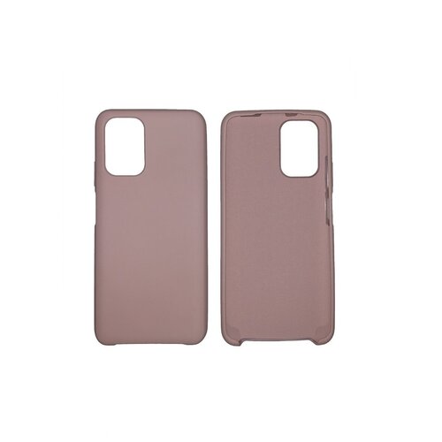 фото Чехол силиконовый для xiaomi redmi note 10 / note 10s пудра матовый full cover