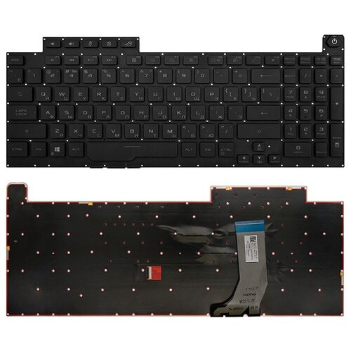 Клавиатура для ноутбука 0KN1-911RU11 для Asus черная 6550₽