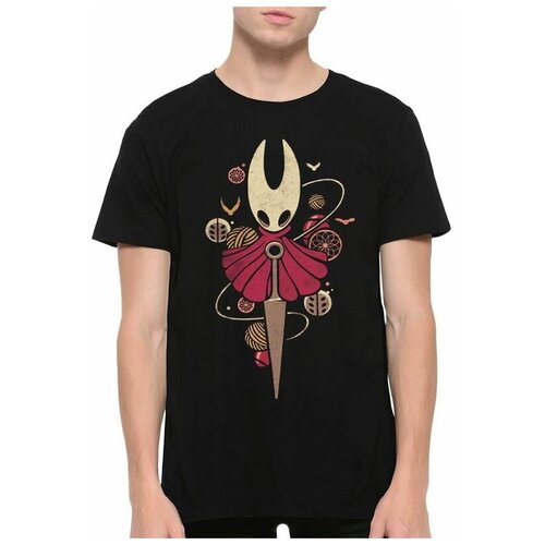 Футболка DreamShirts Hollow Knight Silksong / Полый Рыцарь Мужская Черная L