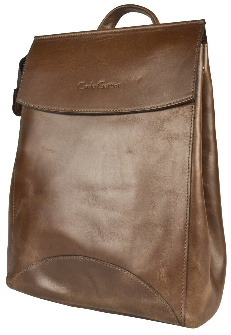 Женская сумка-рюкзак Carlo Gattini Antessio brown (арт. 3041-02)