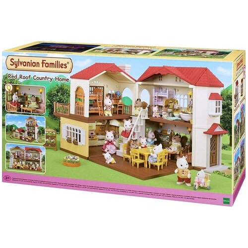 фото Игровой набор "большой дом со светом sylvanian families