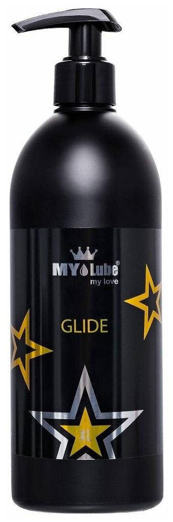 Интимная гель смазка MyLube GLIDE XL на водной основе анальная лубрикант для анального секса 500 мл