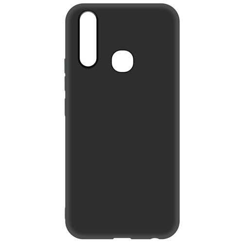 Чехол-накладка Krutoff Soft Case для Vivo Y17 черный чехол накладка krutoff soft case для влюбленных предсказание для vivo y17 черный