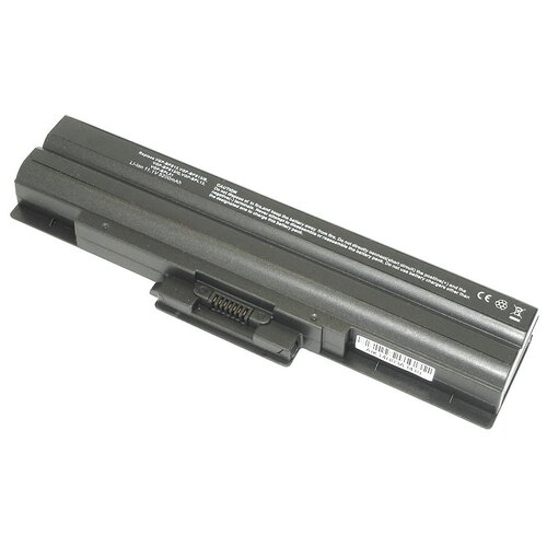 Аккумуляторная батарея для ноутбука Sony Vaio VGN-AW, CS FW (VGP-BPS13) 5200mAh OEM черная аккумуляторная батарея для ноутбука sony sve14 sve15 sve17 vgp bps26 5200mah oem черная