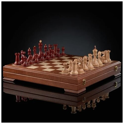 Шахматы Классические темная доска KADUN