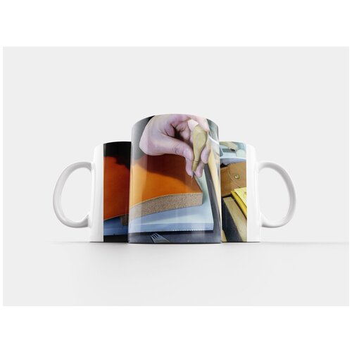 фото Кружка "кожа, технологии моды, кожаное ремесло" 320 мл lotsprints