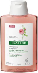 Klorane шампунь Soothing and Anti-Irritant with peony, 200 мл