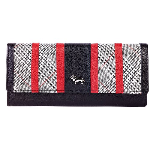 фото Кошелек женский labbra, черный, красный