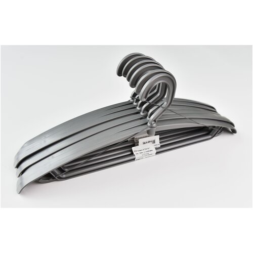 Вешалки-плечики с вращающимся крючком, цвет синий, 6 шт.