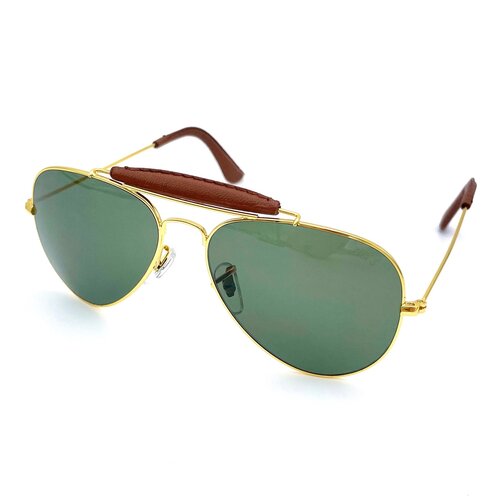Солнцезащитные очки Smakhtin'S eyewear & accessories, зеленый