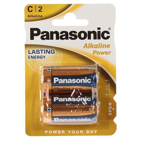 Элемент питания Panasonic Alkaline Power LR20APB/2BP LR20 BL2 арт.14315 (2 шт.)