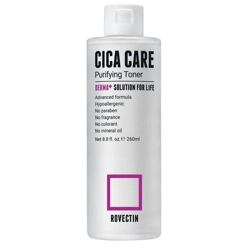 Тонер для чувствительной и проблемной кожи с центеллой Rovectin Skin Essentials Cica Care Purifying Toner (260 мл.)