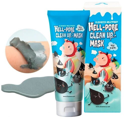 Маска-пленка для очищения пор Elizavecca Milky Piggy Hell-Pore Clean Up Mask