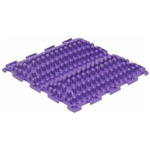 фото Модульный коврик ортодон "волна" жёсткая (фиолетовый)