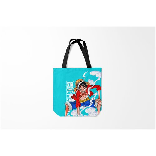 фото Сумка-шоппер / 40х40 см / аниме / one piece ван пис гому но ми burnettie
