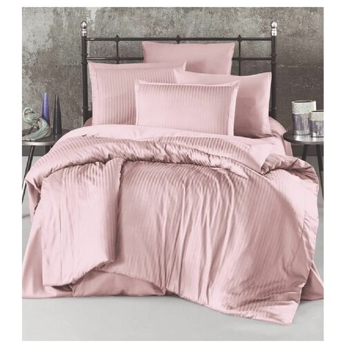 фото Ecosse постельное белье jeanetta цвет: пудровый (2 сп. евро) br36577