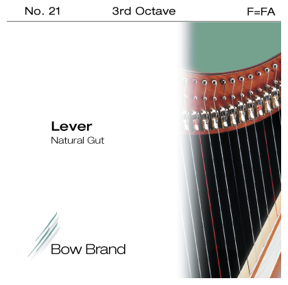 Струна F3 для арфы Bow Brand Lever Natural Gut LS-21F3