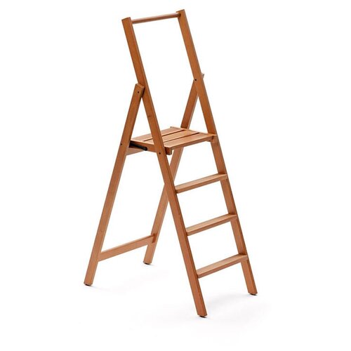 Стремянка складная Arredamenti Kimora 4 ступени, Италия (вишня)