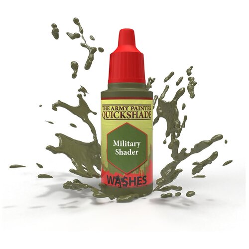 Проливка для моделирования The Army Painter Quickshade: Military Shader (17мл)